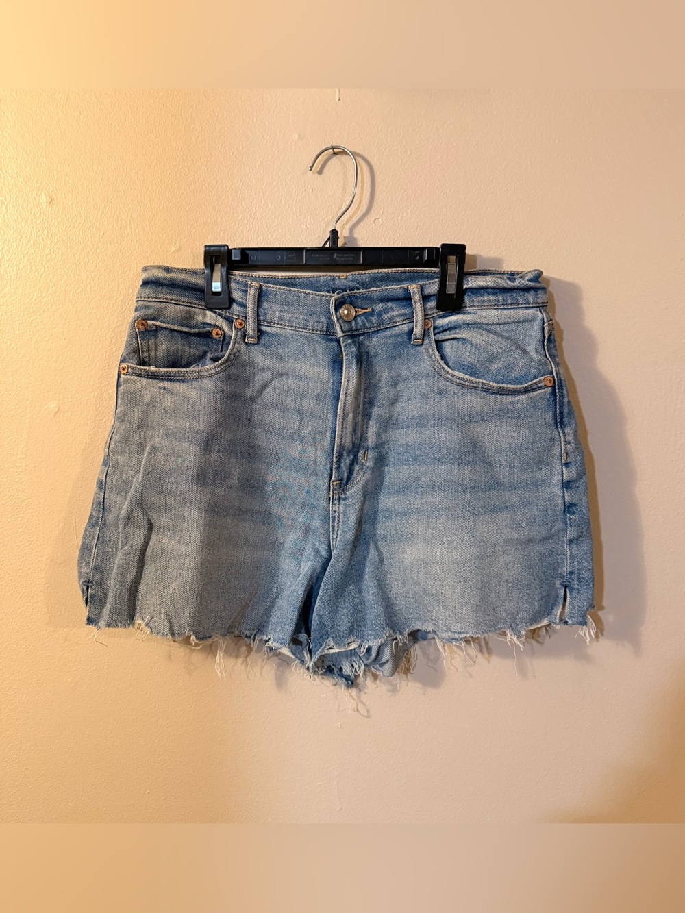 American Eagle Outfitters Highest Rise 90s Boyfriend Denim Shorts Size 10